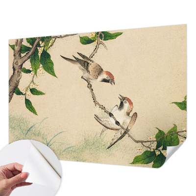 3D fotobehang Klassiek duo