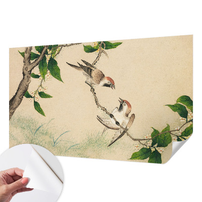 3D fotobehang Klassiek duo