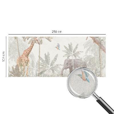 Fotobehang voor de kinderkamer Tropische oase