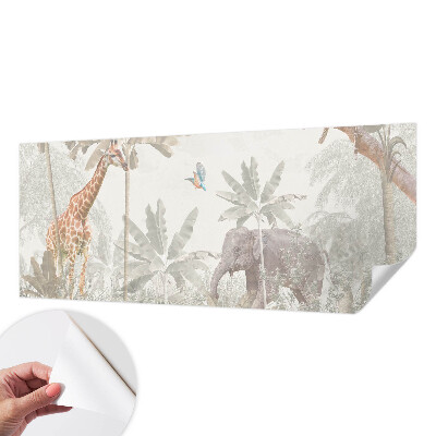 Fotobehang voor de kinderkamer Tropische oase