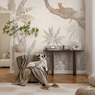 Fotobehang voor de kinderkamer Tropische oase