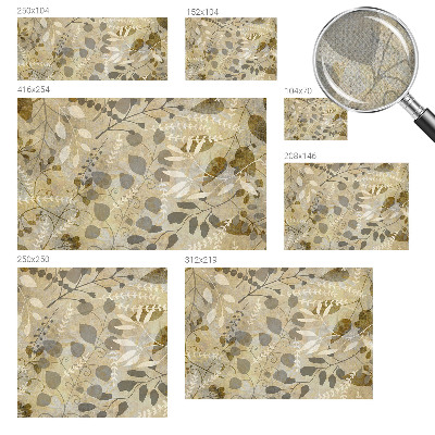 Fotobehang tienerkamer Takbladeren