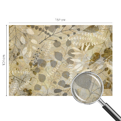 Fotobehang tienerkamer Takbladeren