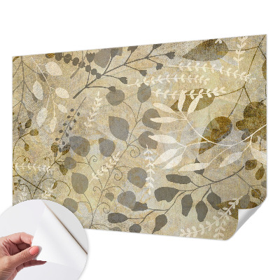 Fotobehang tienerkamer Takbladeren