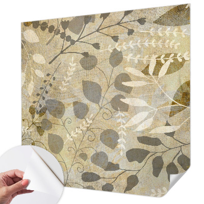 Fotobehang tienerkamer Takbladeren