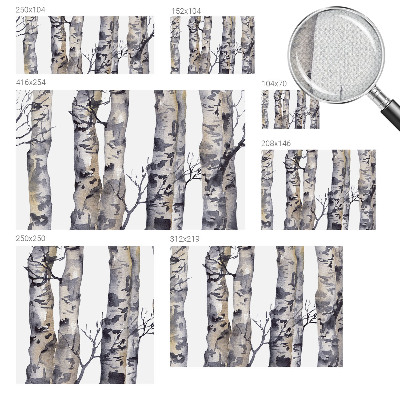 Foto behang voor de keuken Esdoornbos