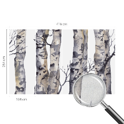 Foto behang voor de keuken Esdoornbos