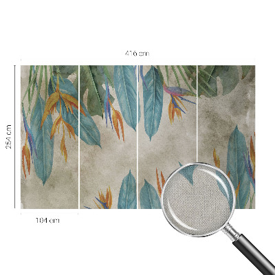 Zelfklevend fotobehang Tropische bloemen