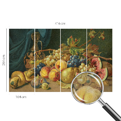 Zelfklevend fotobehang op maat met een fruitig motief genaamd 