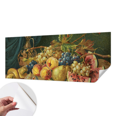 Zelfklevend fotobehang op maat Fruitige Charme