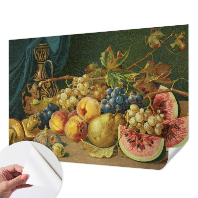 Zelfklevend fotobehang op maat Fruitige Charme