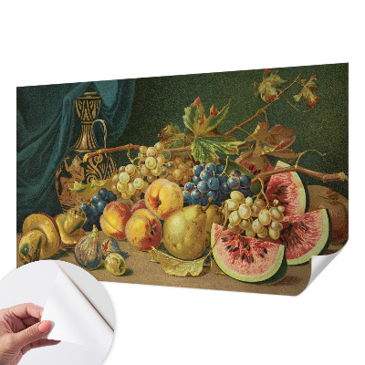 Zelfklevend fotobehang op maat Fruitige Charme
