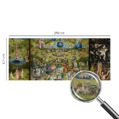 Zelfklevende behangsticker De geheime tuin