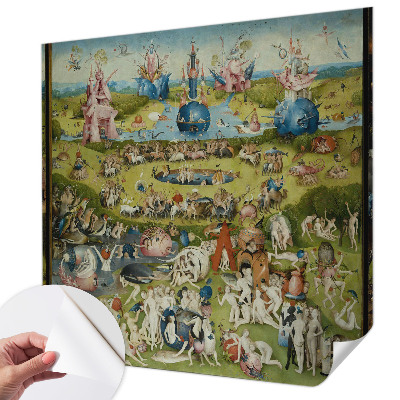 Zelfklevende behangsticker De geheime tuin