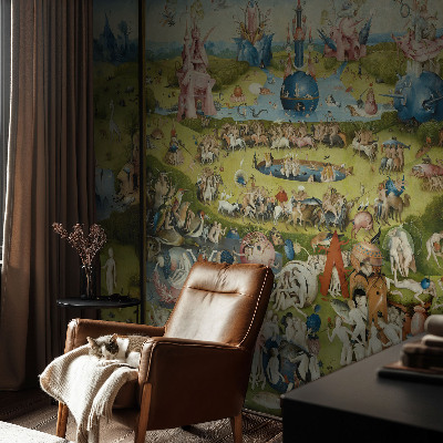 Zelfklevende behangsticker De geheime tuin