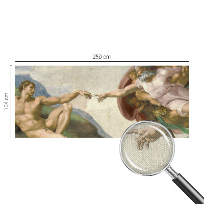 3D fotobehang Spiritueel contact