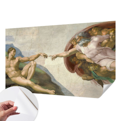 3D fotobehang Spiritueel contact