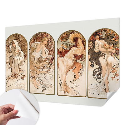 Foto behang voor de kinderkamer Poriën van vrouwen