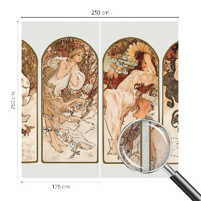 Foto behang voor de kinderkamer Poriën van vrouwen