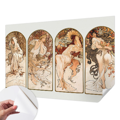 Foto behang voor de kinderkamer Poriën van vrouwen