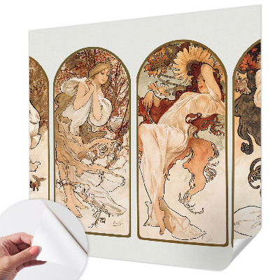 Foto behang voor de kinderkamer Poriën van vrouwen