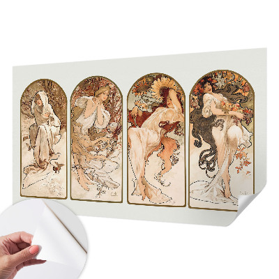 Foto behang voor de kinderkamer Poriën van vrouwen