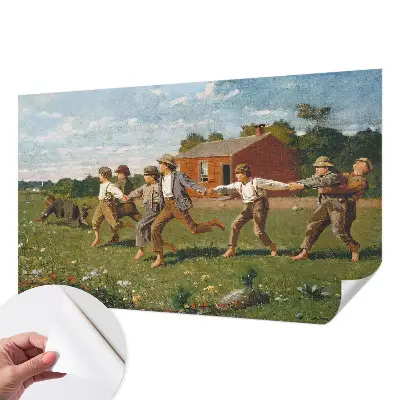 Fotobehang voor de kinderkamer met vrolijk en speels ontwerp