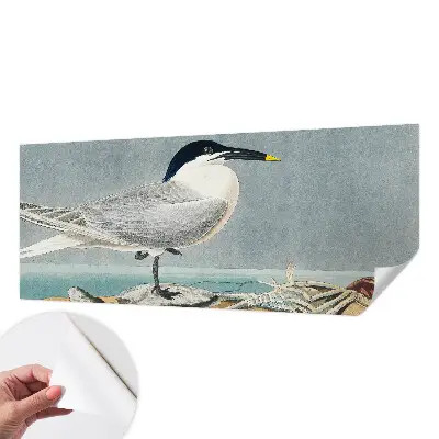 Fotobehang voor kinderkamer met elegante vogels als ornithologisch motief