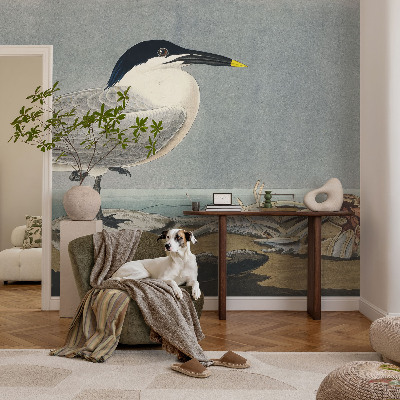 Fotobehang voor kinderkamer Ornithologische elegantie