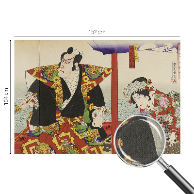 Fotobehang babykamer Japans theater