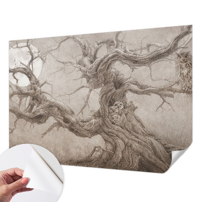 Fotobehang tienerkamer Nachtvogels