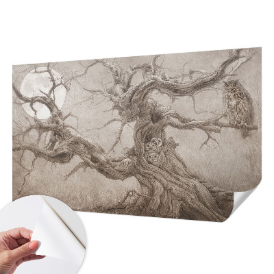 Fotobehang tienerkamer Nachtvogels