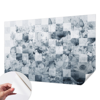 Foto behang voor de keuken Lotusbloemen