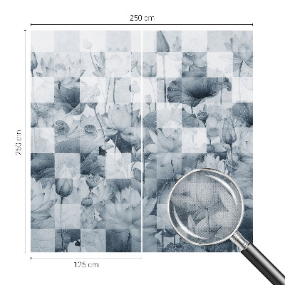 Foto behang voor de keuken Lotusbloemen