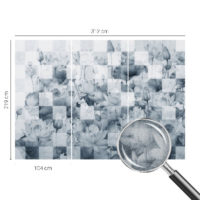 Foto behang voor de keuken Lotusbloemen