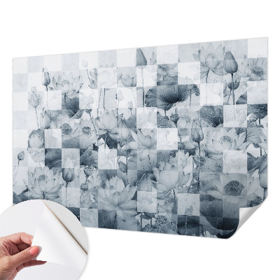 Foto behang voor de keuken Lotusbloemen