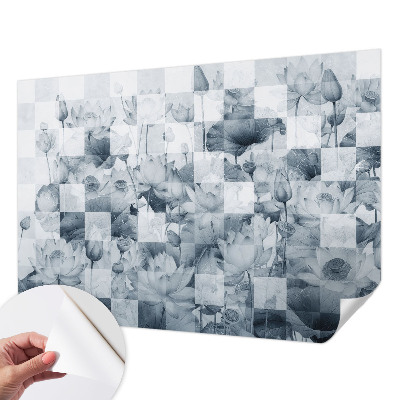 Foto behang voor de keuken Lotusbloemen