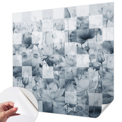 Foto behang voor de keuken Lotusbloemen