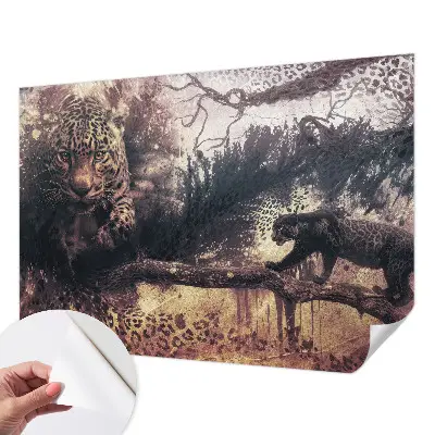 Fotobehang zelfklevend met bosmotief