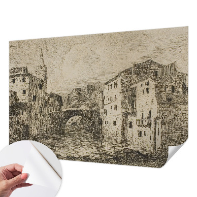 Fotobehang kinderkamer Stadspanorama