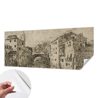 Fotobehang kinderkamer Stadspanorama