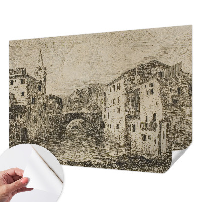 Fotobehang kinderkamer Stadspanorama