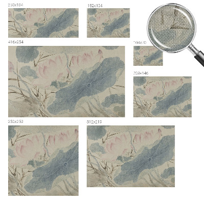 Fotobehang voor kinderkamer Lotusbladeren