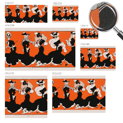 Fotobehang voor de kinderkamer Dameskleding