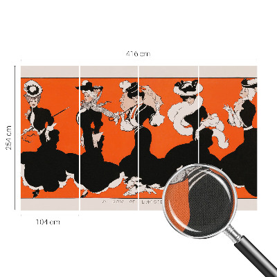 Fotobehang voor de kinderkamer Dameskleding