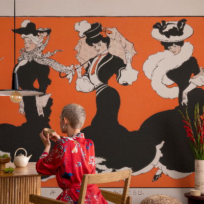 Fotobehang voor de kinderkamer Dameskleding