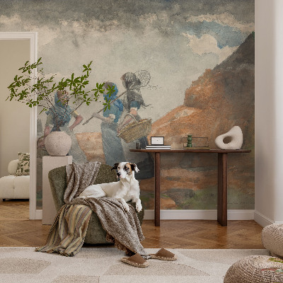 Fotobehang babykamer Een serene kust