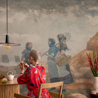 Fotobehang babykamer Een serene kust