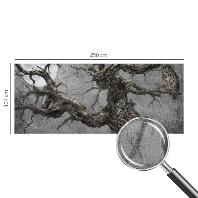 Zelfklevend fotobehang Mysterieuze uil