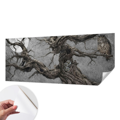 Zelfklevend fotobehang Mysterieuze uil